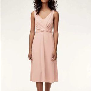 Aritzia Wilfred Darcell Dress in Pink S